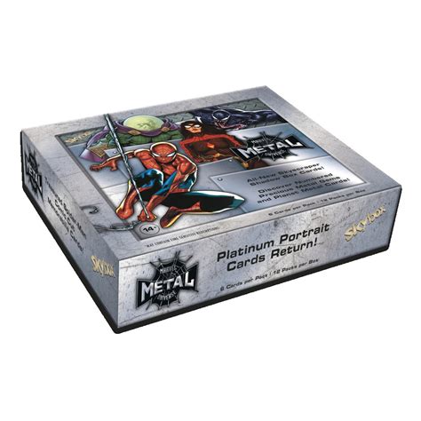 2021 marvel metal box|metal universe spider man box.